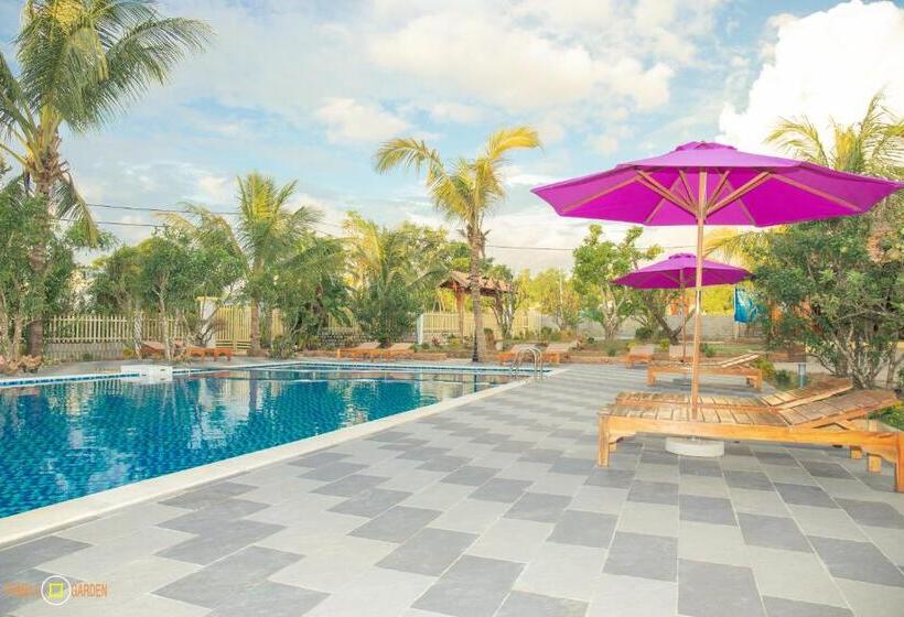 تختخواب و صبحانه Phu Quoc Pomelo Garden