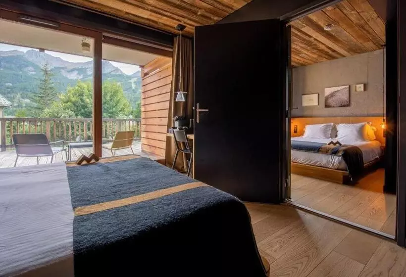 Hotelli Hôtel Restaurant Le Monêtier