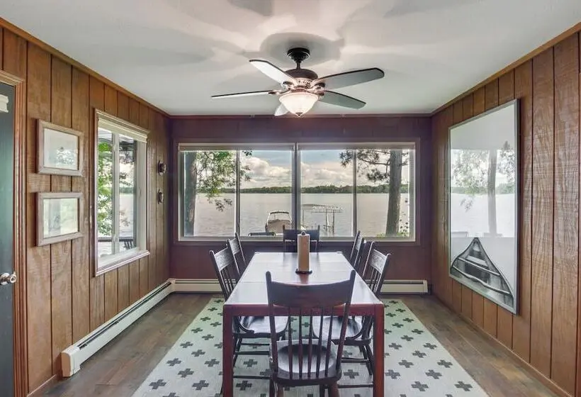 Bring Your Boat! Lakefront Gem In Aitkin W/ Dock