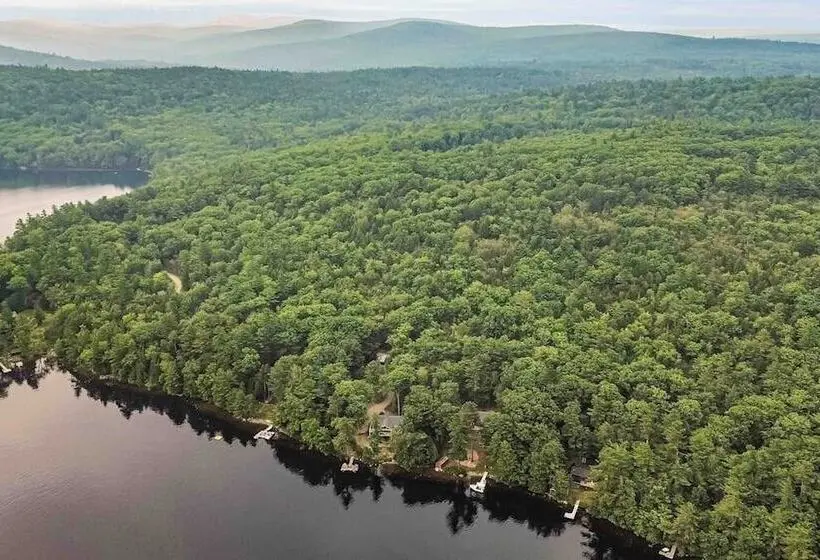 Elegant Lakefront Home Near Bar Harbor & Acadia With Modern Kitchen, Lake Views