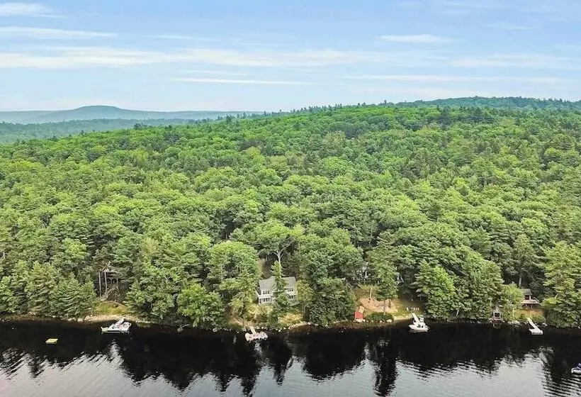 Elegant Lakefront Home Near Bar Harbor & Acadia With Modern Kitchen, Lake Views