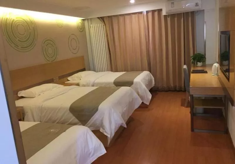 Hotelli Greentree Inn Beijing Tongzhou District Yujiawu Technology Park Express