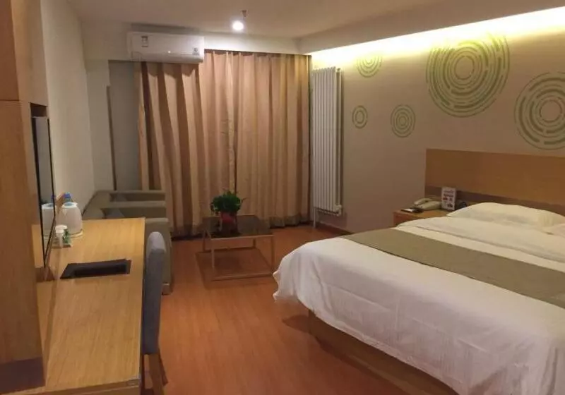 Hotelli Greentree Inn Beijing Tongzhou District Yujiawu Technology Park Express