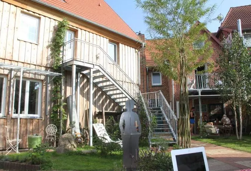 ペンション Ferienhaus Am Kunstspeicher