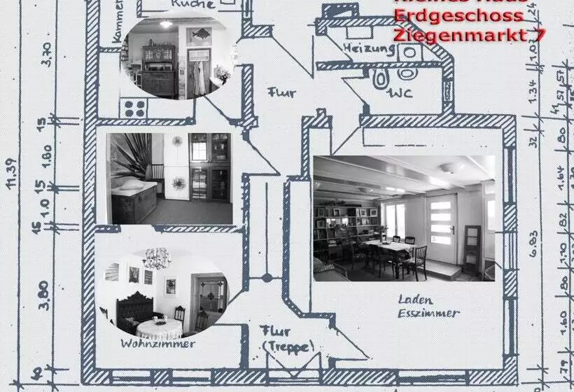 ペンション Ferienhaus Am Kunstspeicher