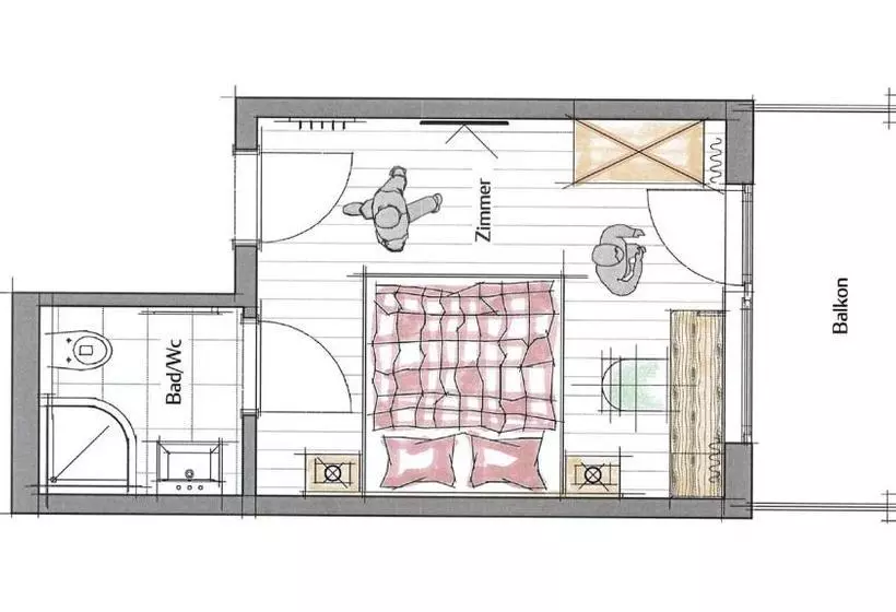 ユースホステル Gasthof Venedigerblick