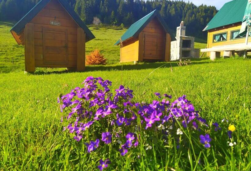 هتل Etno Selo Kolibe Damjanoviㄇa -bjelasica