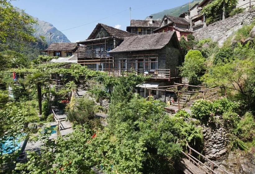 Пансион Rustici Della Verzasca Ferien Wohnungen