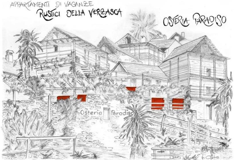 Пансион Rustici Della Verzasca Ferien Wohnungen