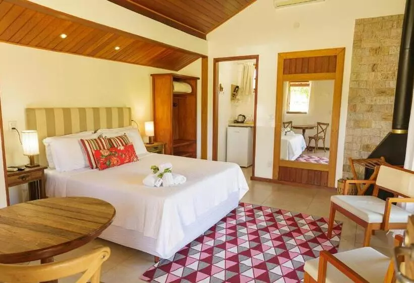 ペンション Pousada Das Bromélias