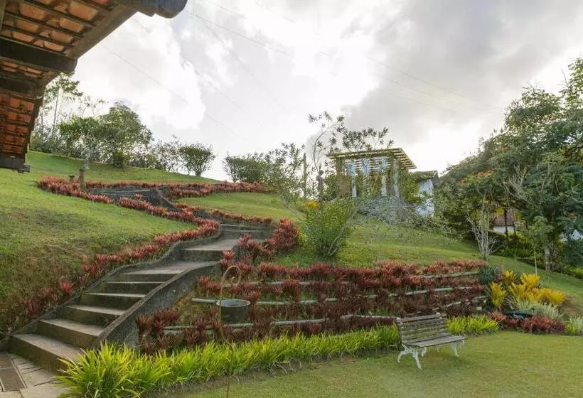 ペンション Pousada Das Bromélias