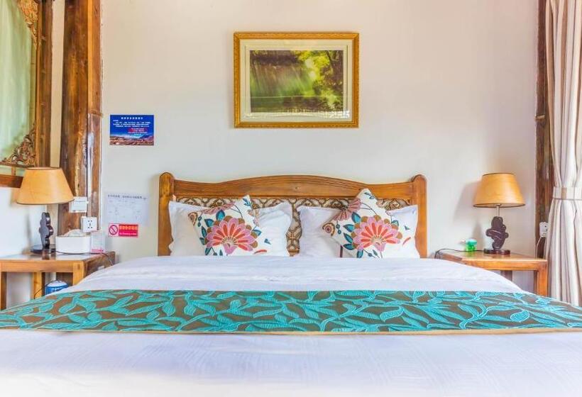 펜션 Lijiang Three Wells Inn