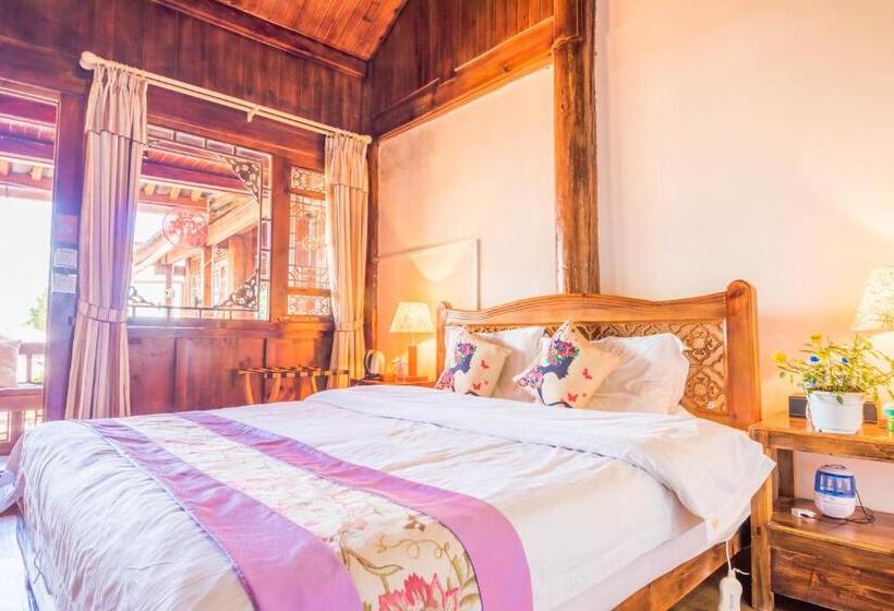 펜션 Lijiang Three Wells Inn