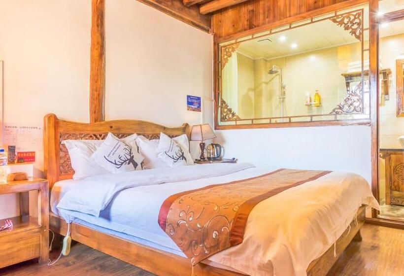 펜션 Lijiang Three Wells Inn