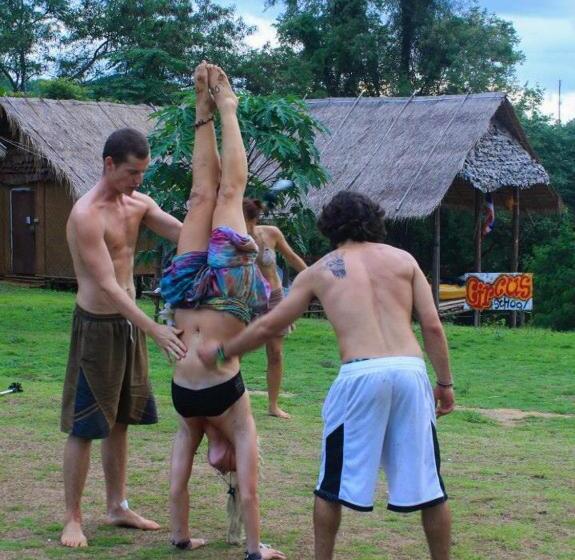 بنسيون Pai Circus Hostel