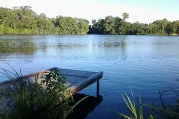 هتل Camping De L'ile Blanc
