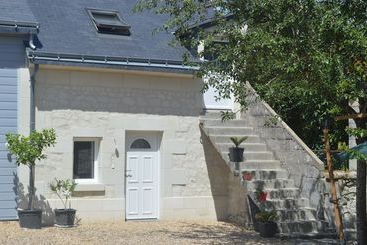 شقق خاصة سياحية Gîte Dans Le Vignoble De Bourgueil