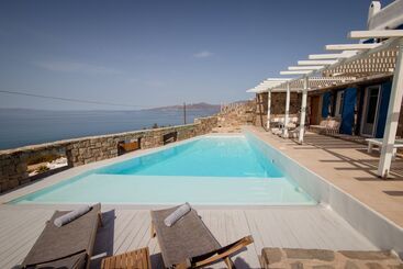 Hôtel Rural 180 ° View Private Pool Villa Choulakia To Enjoy Sun Kissing Sea
