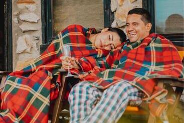 ペンション Cabañas Y Hostal Bonanza Mesa De Los Santos