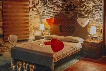ペンション Cabañas Y Hostal Bonanza Mesa De Los Santos