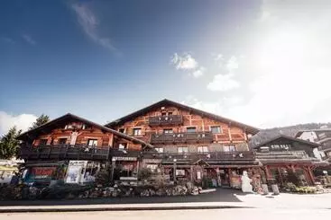 ホテル Chalet Hôtel Du Mont Charvin & Spa