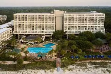 فندق Hilton Beachfront Resort & Spa Hilton Head Island
