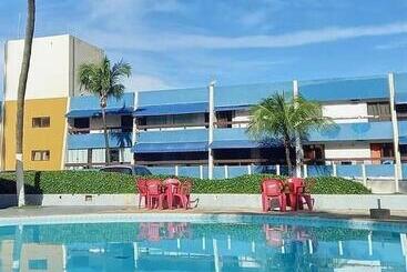 هتل آپارتمان Condomínio Flat Jardim De Alá Frente Mar