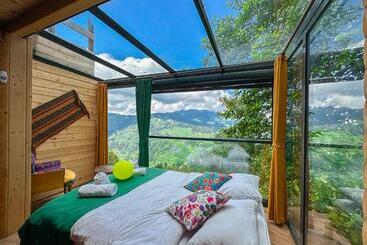 مبيت وإفطار Organic Village Bungalow