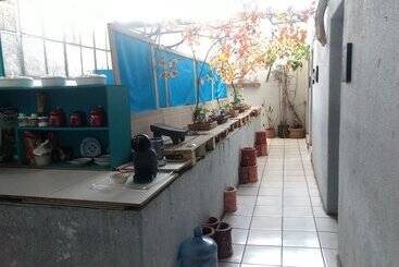 בית מלון כפרי Hostal Gato Azul Habitaciones Privadas