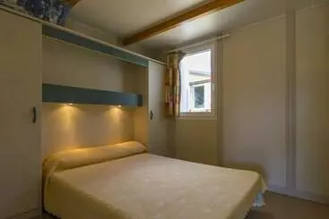 방갈로 Camping Sierra De La Culebra