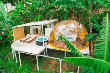 ホテル Bajo El Cielo Glamping San Francisco