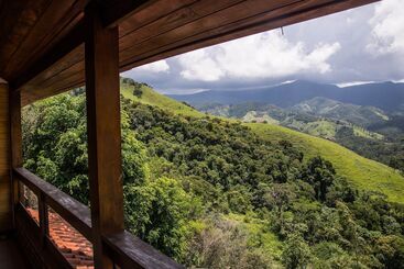 פנסיון Chalés Existe Um Lugar