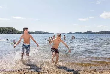 Mökkimajoitus Hamre Familiecamping