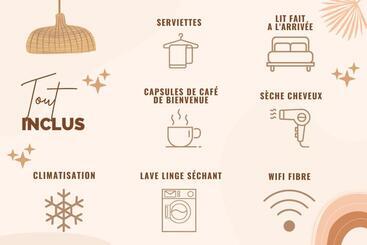 아파트호텔 Le Quai 5   Studio Neuf Calme   Clim   Wifi   Gare à 200m