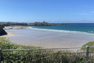 Turistlägenheter Stunning Cliff Edge Apartment In Newquay
