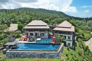 ツーリストアパートメント Samui Ridgeway Villa   Private Retreat With Panoramic Sea Views