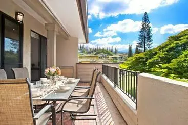 ツーリストアパートメント Kbm Resorts: Kapalua Golf Villa Kgv 14v3 Xtra Large Corner Unit Golf Views Includes Rental Car