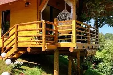 ツーリストアパートメント Domeniul Horj Casa Din Stejar Moisei