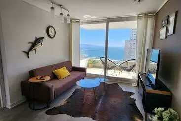 Turistlejligheder Departamento En Con Con Arena Sunsent