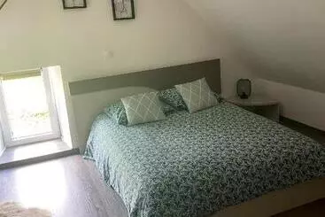 ツーリストアパートメント Maison Charmante A Gefosse Fontenay Jardin