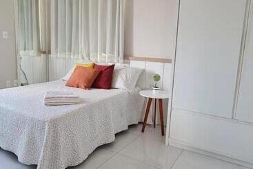 آپارتمانهای توریستها Relaxe Na Banheira De Hidromassagem Com Vista Mar