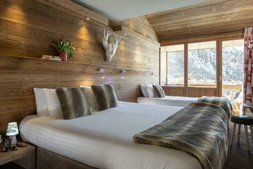 هتل Hôtel Ski Lodge Village Montana