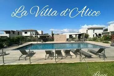 ツーリストアパートメント Cala Rossa, Pinarello, Saint Cyprien   La Villa D Alice