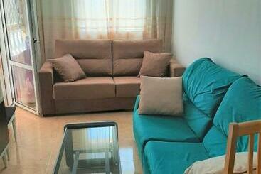 游客公寓 Apartamento Soleado, 1 Dormitorio Con Balcón, Piscina Y Garage