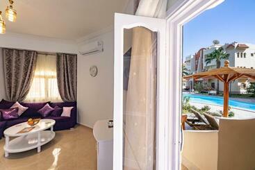 游客公寓 Green Garden Compound Hurgharda Poolside Luxury Ground Level Apartment 127