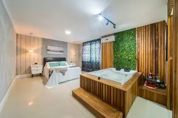 ツーリストアパートメント Casa Em Bombinhas Jacuzzi E Lareira Hospedado Por Fotografiabombinhas