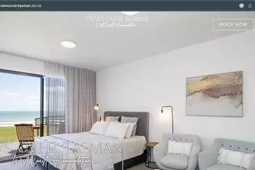 Majatalo Views Over Tasman, New Luxury Boutique Studio Overlooking The Tasman Sea