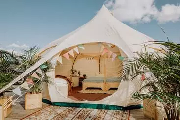 ホテル Raus Und Gut Glamping Am Gräbendorfer See