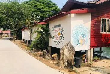 Pensionat The Smiling Lao