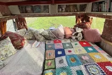 Casa Rural 2 X Double Bed Glamping Wagon At Dalby Forest